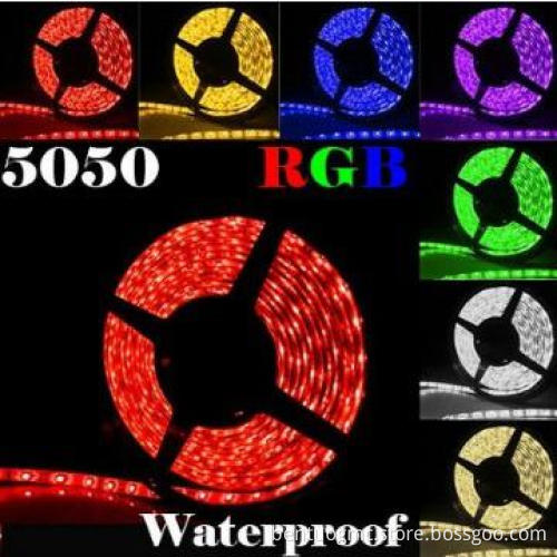 High quality 5050SMD 60LEDS/M RGB led flexible strips